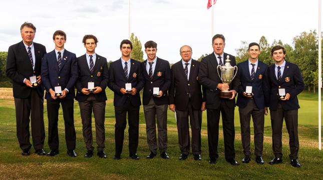 Javier Barcos Garbayo se proclama Campe&oacute;n de Europa de golf